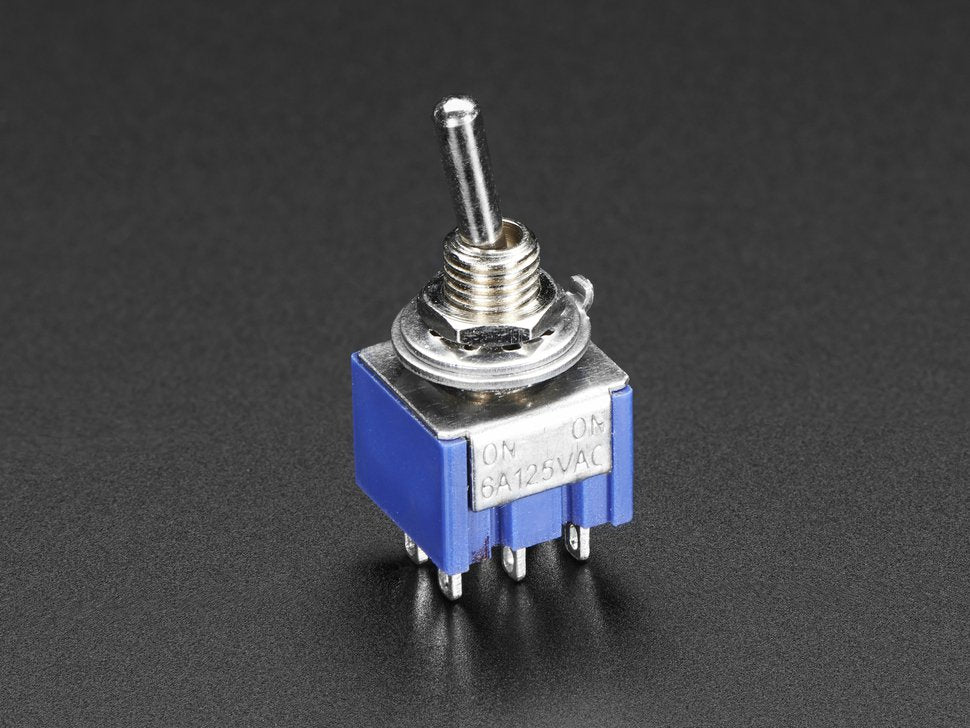 Toggle Switch Mini Panel Mount DPDT