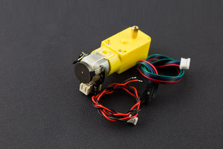 TT Motor with Encoder 6V 160RPM 120:1