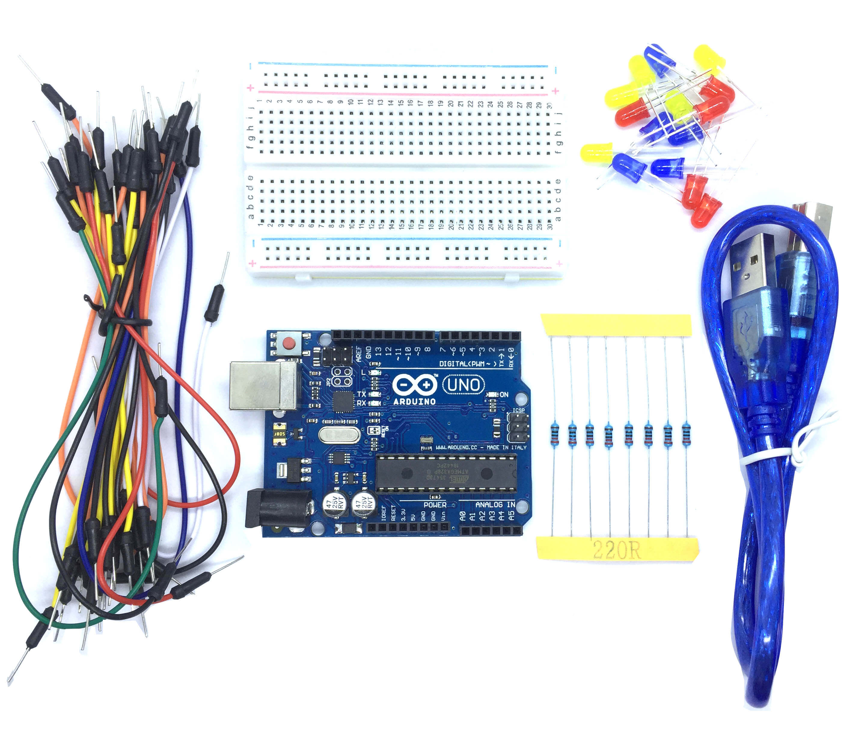 Arduino Uno R3 Starter Kit with LED Resistor Wires Philippines