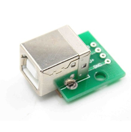 USB Type-B Connector Breakout Board
