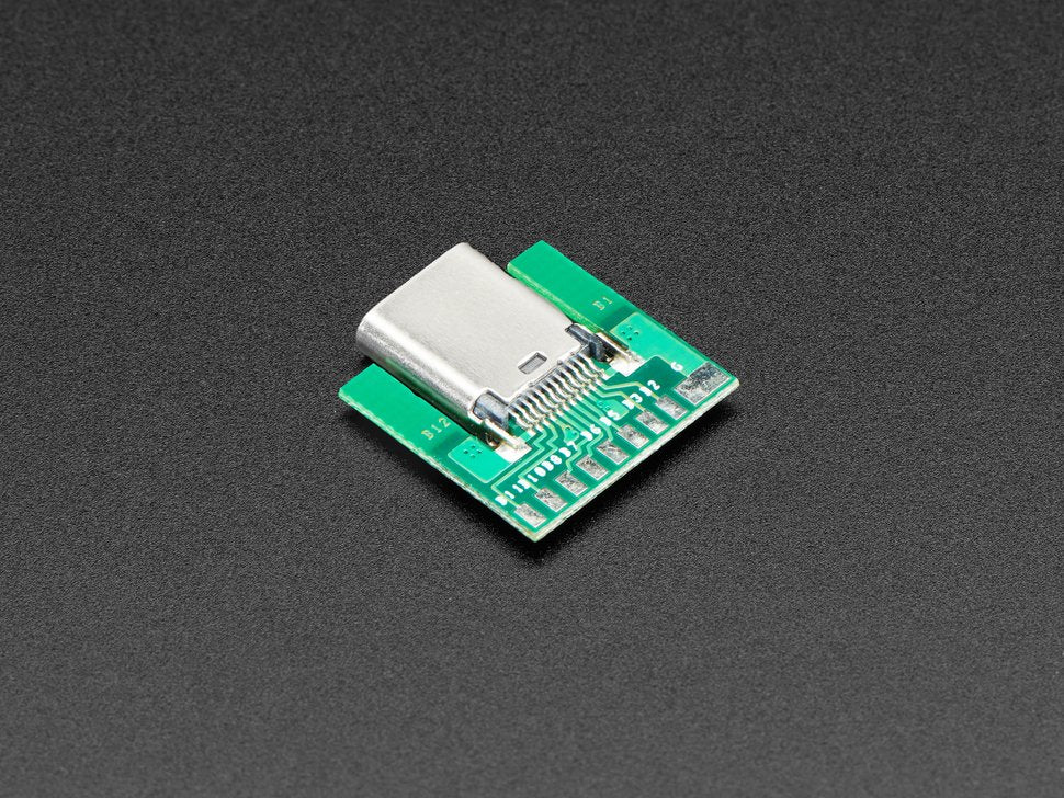 USB Type C Socket - SMT Inline Breakout Board