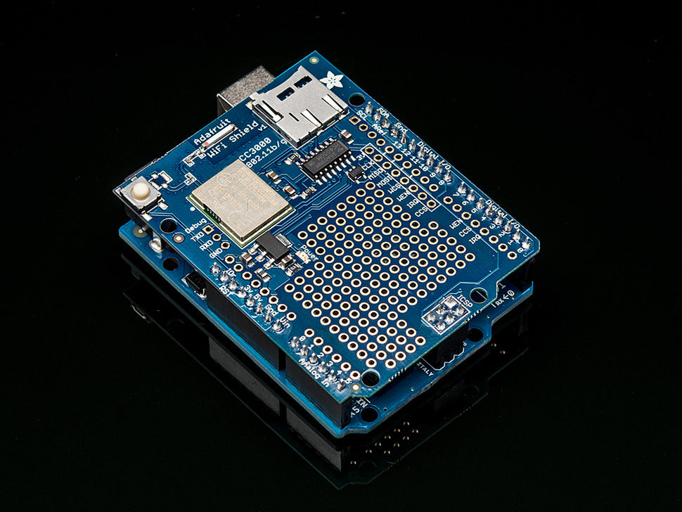 WiFi Shield Adafruit HUZZAH CC3000 with Onboard Antenna