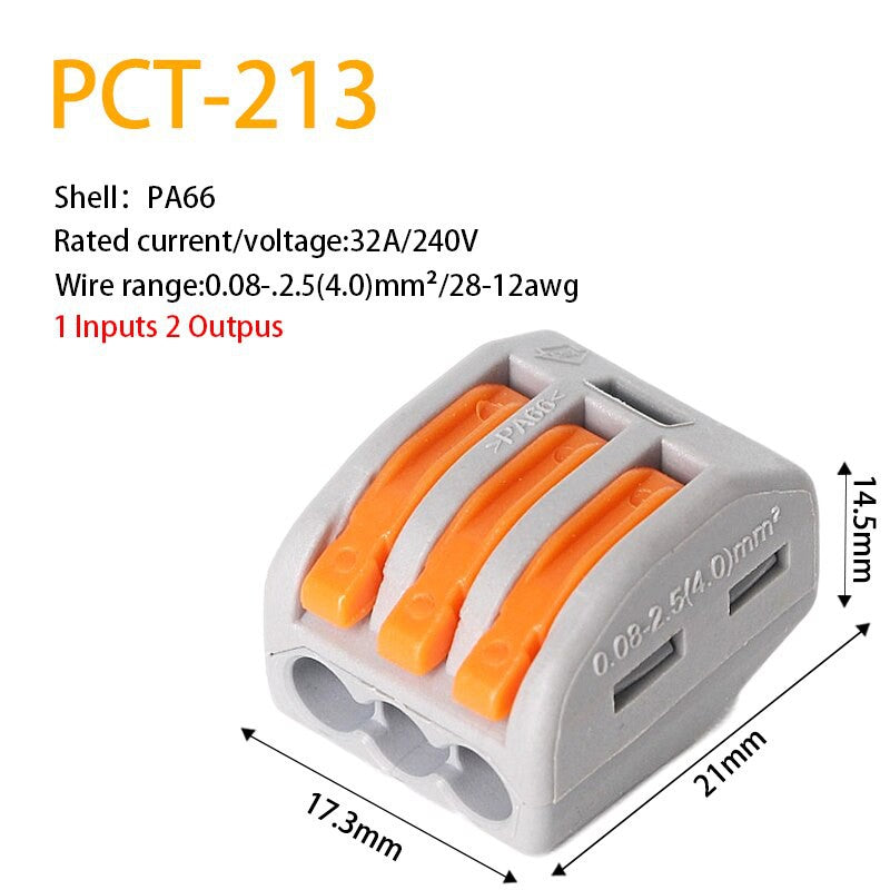 Mini Universal PCT Compact Lever Connectors