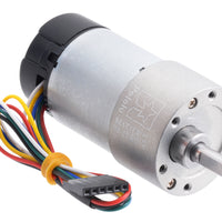 30:1 Metal Gearmotor 37Dx68L mm 12V with 64 CPR Encoder - Pololu