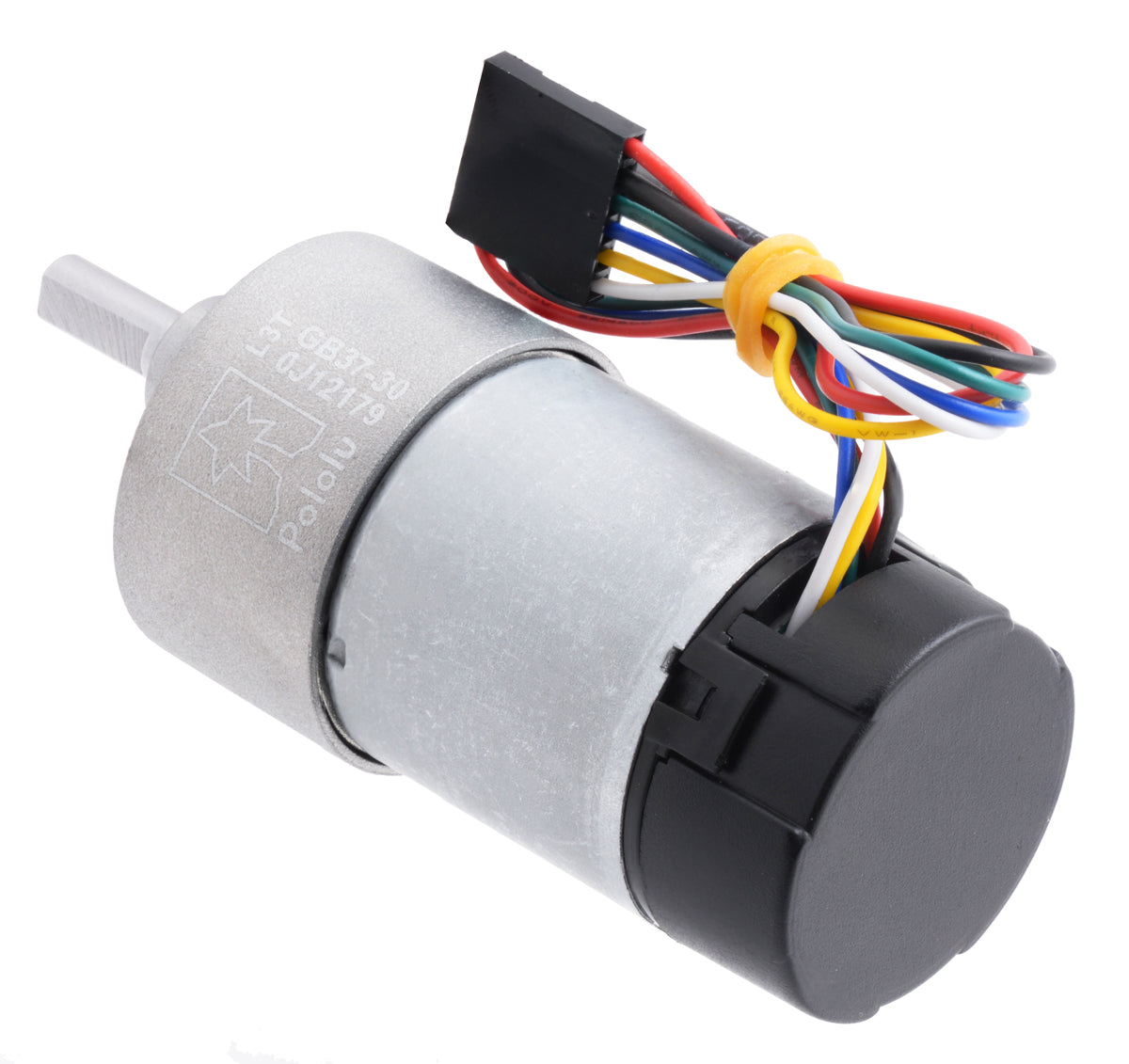 30:1 Metal Gearmotor 37Dx68L mm 12V with 64 CPR Encoder