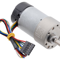6.3:1 Metal Gearmotor 37Dx65L mm 12V with 64 CPR Encoder - Pololu image 3