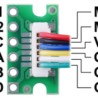 Breakout for JST SH-Style Connector, 6-Pin Male Top-Entry - Pololu image 4