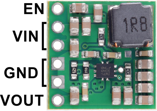 5V Step-Up Voltage Regulator U3V40F5 - Pololu image 2