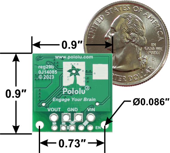 12V 2.5A Step-Up/Step-Down Voltage Regulator S13V25F12 - Pololu image 2