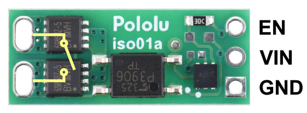 Pololu Isolated Solid State Relay/Switch, SPST, 30V, 11A - Pololu