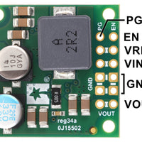 5V, 6A Step-Down Voltage Regulator D42V55F5 - Pololu image 3