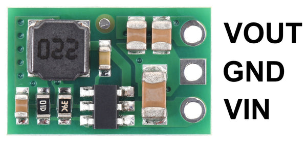 5V, 600mA Step-Down Voltage Regulator D24V7F5 - Pololu image 2