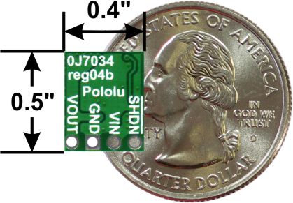 5V, 600mA Step-Down Voltage Regulator D36V6F5 - Pololu