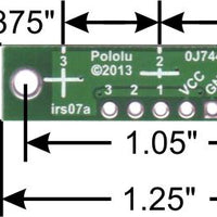 QTR-3RC Reflectance Sensor Array - Pololu image 3