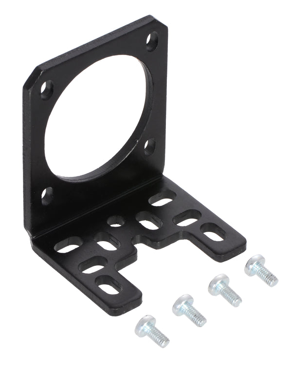 Pololu Stamped Aluminum L-Bracket for NEMA 17 Stepper Motors - Pololu