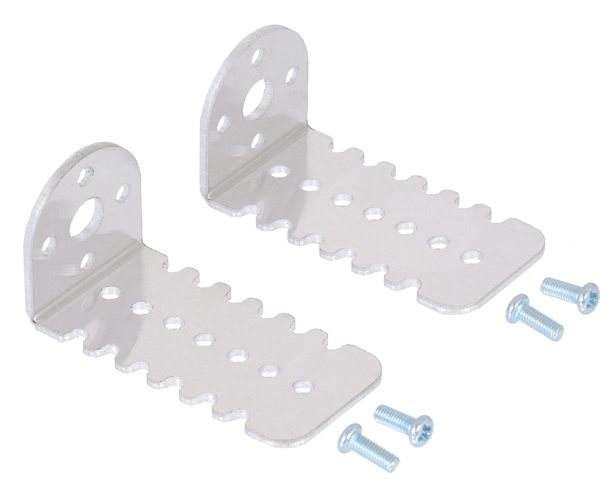 Pololu 25D mm Metal Gearmotor Bracket Pair - Pololu