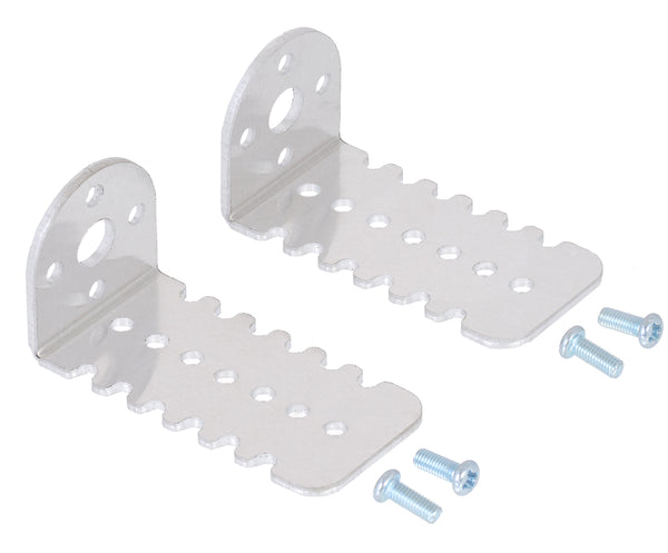 Pololu 25D mm Metal Gearmotor Bracket Pair - Pololu