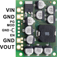 Pololu 5V, 15A Step-Down Voltage Regulator D24V150F5 - Pololu image 2