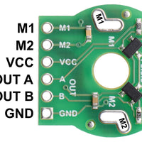 Magnetic Encoder Pair Kit for 20D mm Metal Gearmotors, 20 CPR, 2.7-18V - Pololu image 2