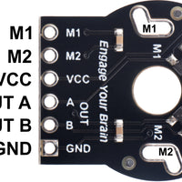 Romi Encoder Pair Kit, 12 CPR, 3.5-18V - Pololu image 2