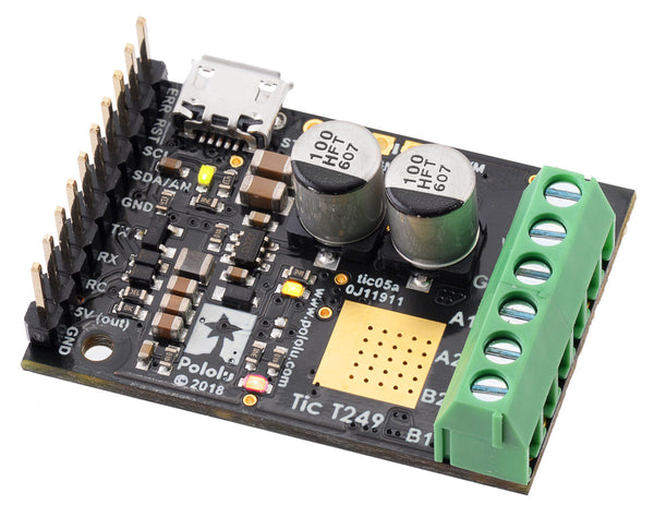 Tic T249 USB Multi-Interface Stepper Motor Controller - Pololu