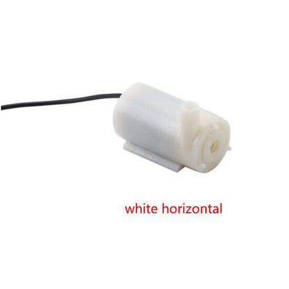 Mini Water Pump Submersible DC 3 to 6V White