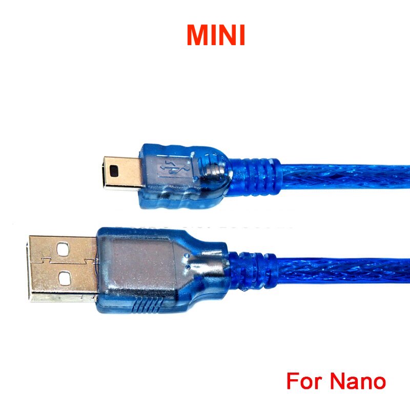 USB Cable (USB-C / Micro-USB / Mini-USB) to USB-A, 30 cm