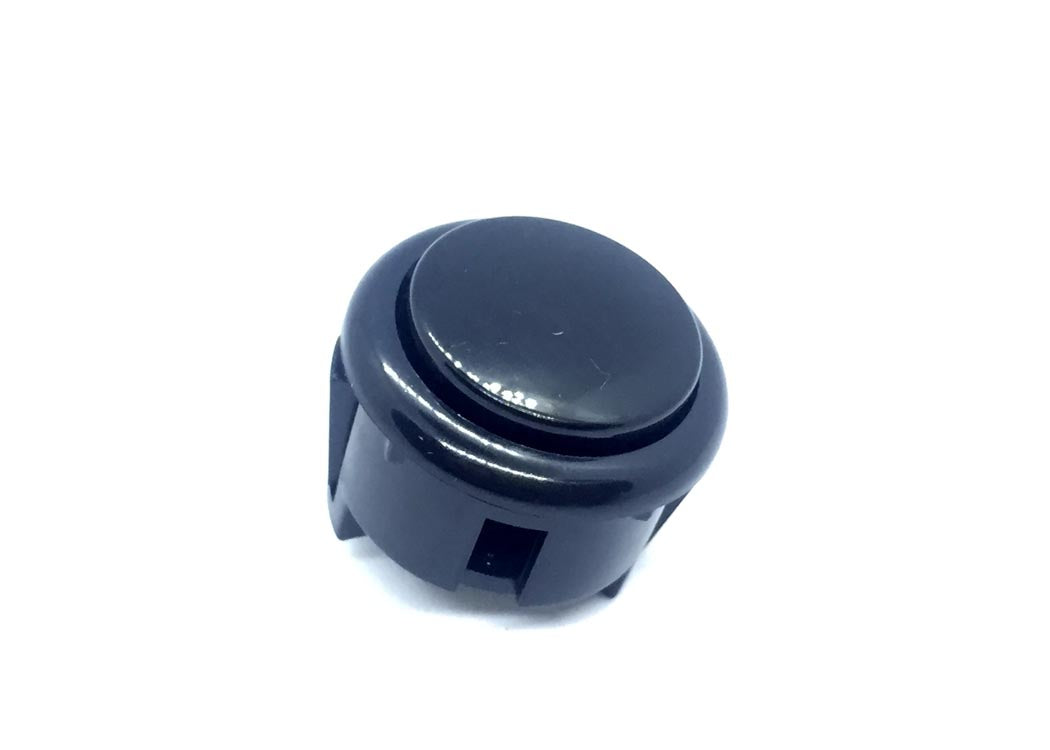 Arcade Momentary Pushbutton 30mm Black