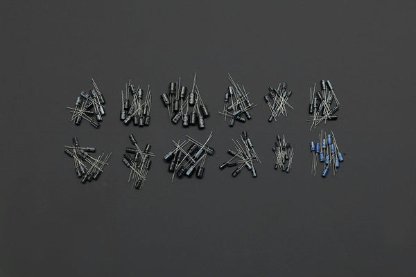 120Pcs 12 Value 1Uf 470Uf Electrolytic Capacitor - photo 1