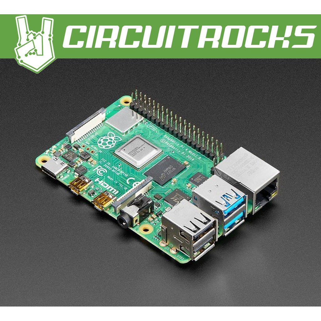 Circuitrocks Raspberry Pi 4 Kit - 8GB Bundle with ABS Plastic Casing R ...