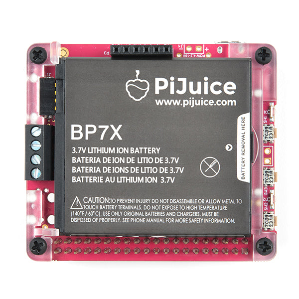 PiJuice HAT Raspberry Pi Portable Power Battery