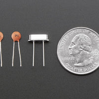 16 MHz Crystal + 20pF capacitors - circuitrocks