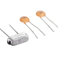 16 MHz Crystal + 20pF Capacitors (2215)