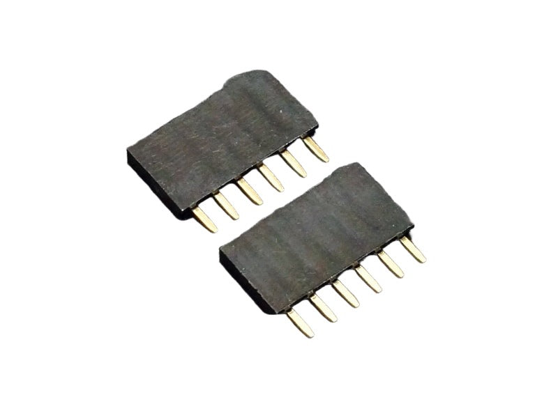 Female Header 1x6 Arduino 2.54mm 5pcs (AJ197-6P)
