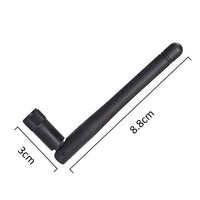 2.4G 2.5dBi Wifi Omni Directional Antenna with IPEX (u.FL) to SMA Male to Female Connector Adapter - circuitrocks