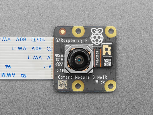 Raspberry Pi Camera Module 3 Wide NoIR - 12MP 120 Degree - Wide Angle Infrared Lens
