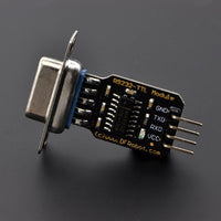 MAX202 RS232 to TTL Converter For Arduino - circuitrocks