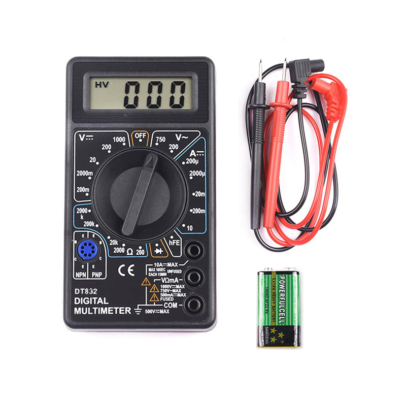 DT830B DT832 Multimeter - circuitrocks