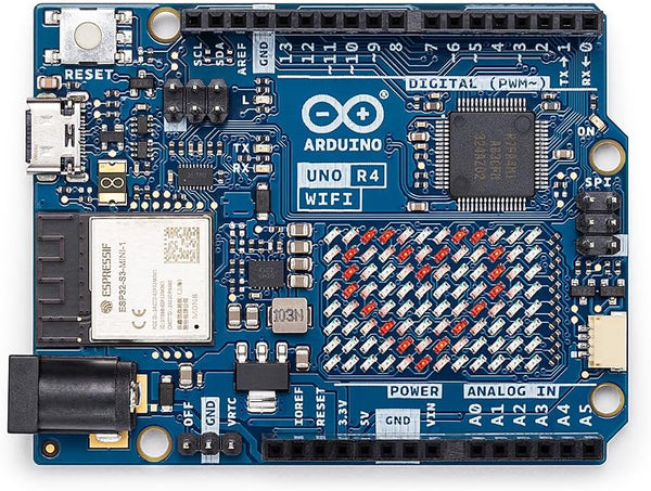 Arduino UNO R4 WiFi ABX00087 - RA4M1, Wi-Fi/BLE, LED Matrix