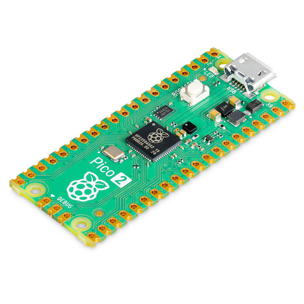 Raspberry Pi Pico 2 - RP2350 Next-Gen Dual-Core MCU