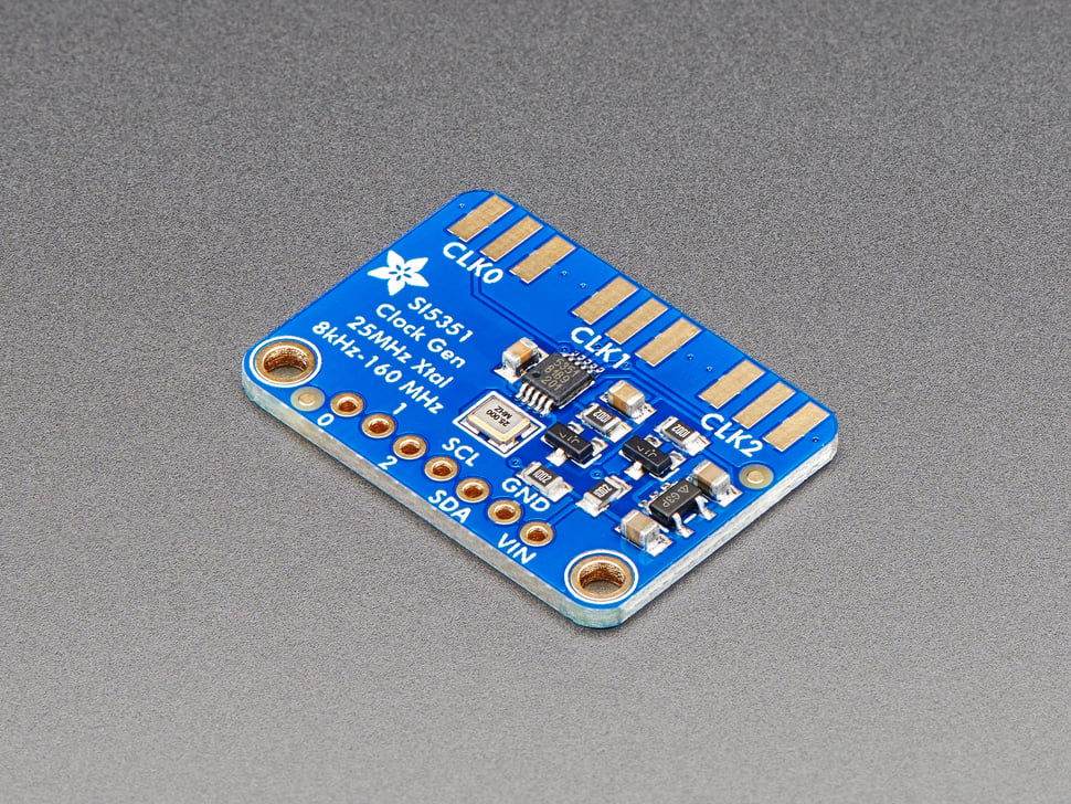 Adafruit Si5351A Clock Generator Breakout - 8kHz to 160MHz