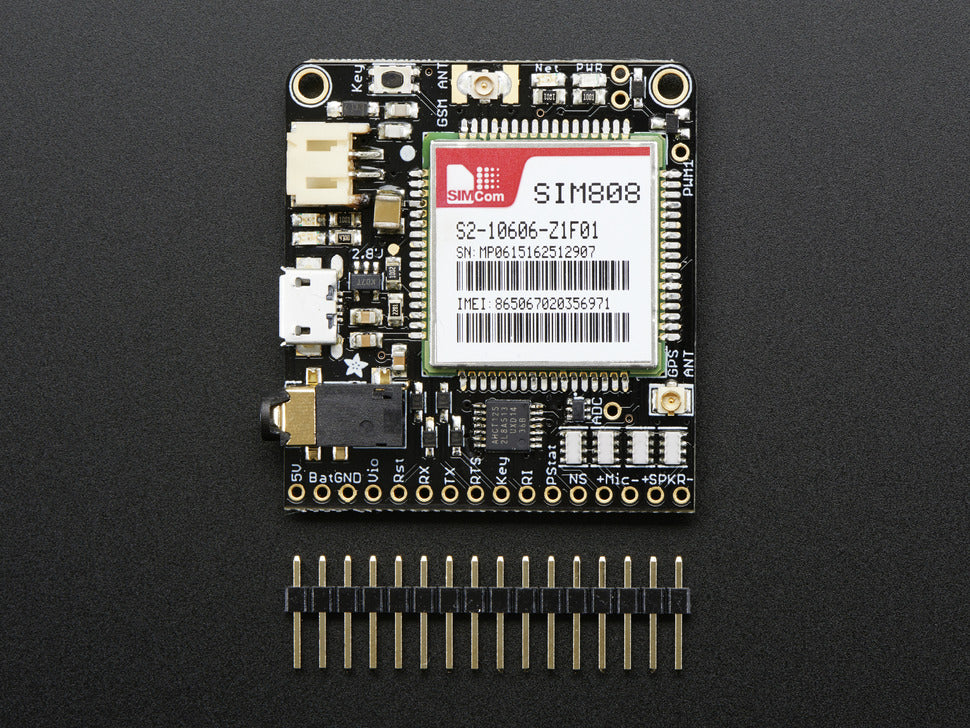 Adafruit FONA 808 Mini Cellular GSM + GPS Breakout