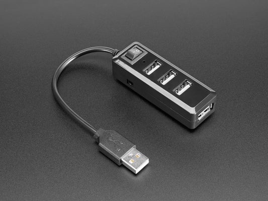 USB Mini Hub with Power Switch