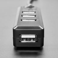 USB Mini Hub with Power Switch - 4-Port Portable Hub - view 3