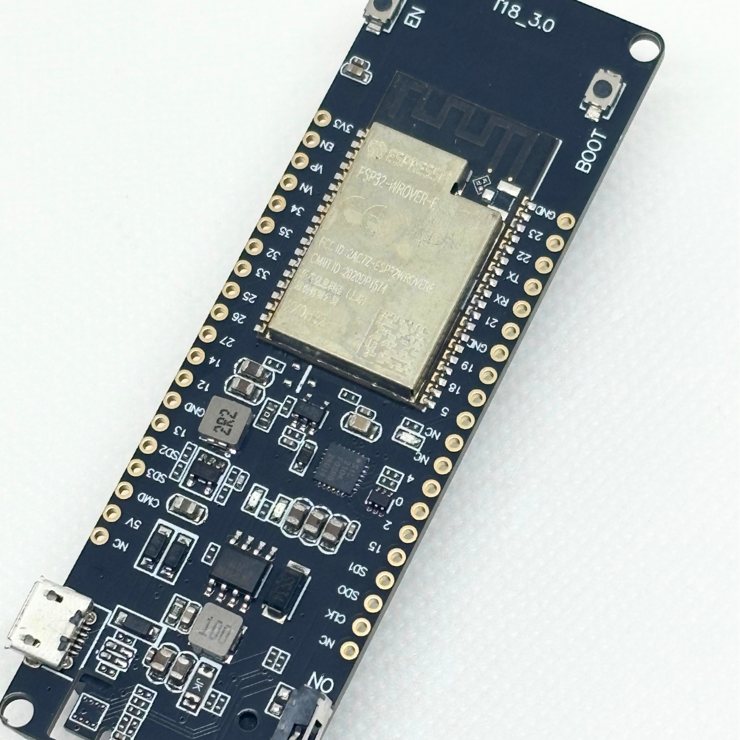 ESP32 development board Battery holder