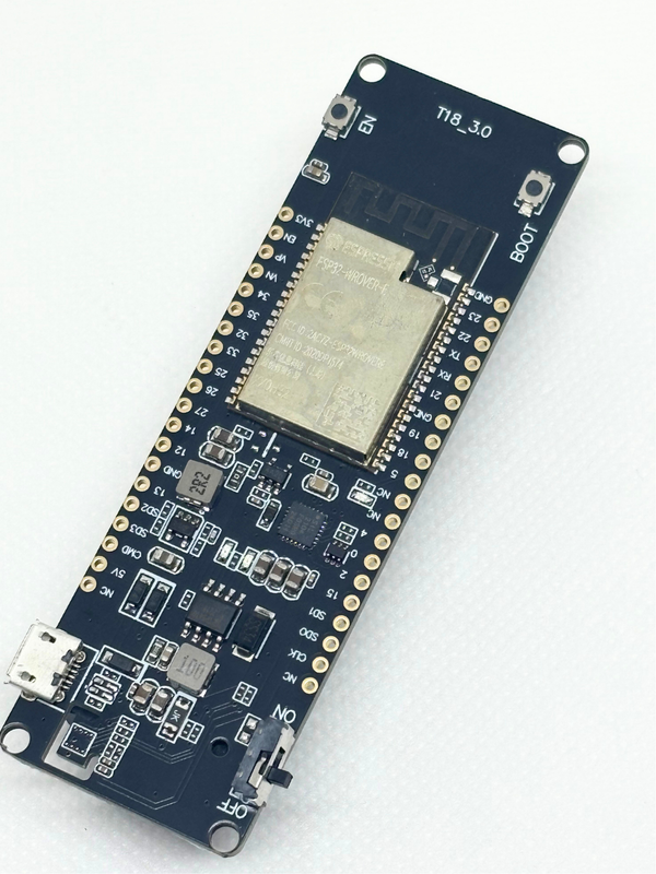 ESP32 development board Battery holder