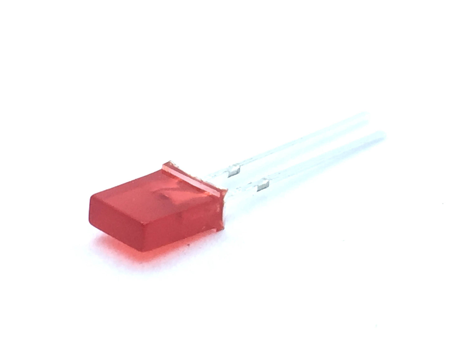 LED Rectangle Red 2x5x7 mm 5PCS