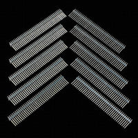 Male Header 40-Pin Break-Away Long Straight 10pcs