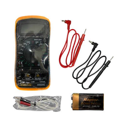 Multifunctional Digital Display Multimeter XL830 AN8205C - circuitrocks