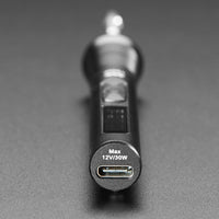 Miniware TS80P USB-C power input close-up